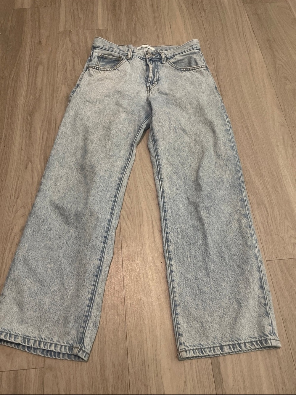 PacSun Light Blue Relaxed Straight Leg Jeans
